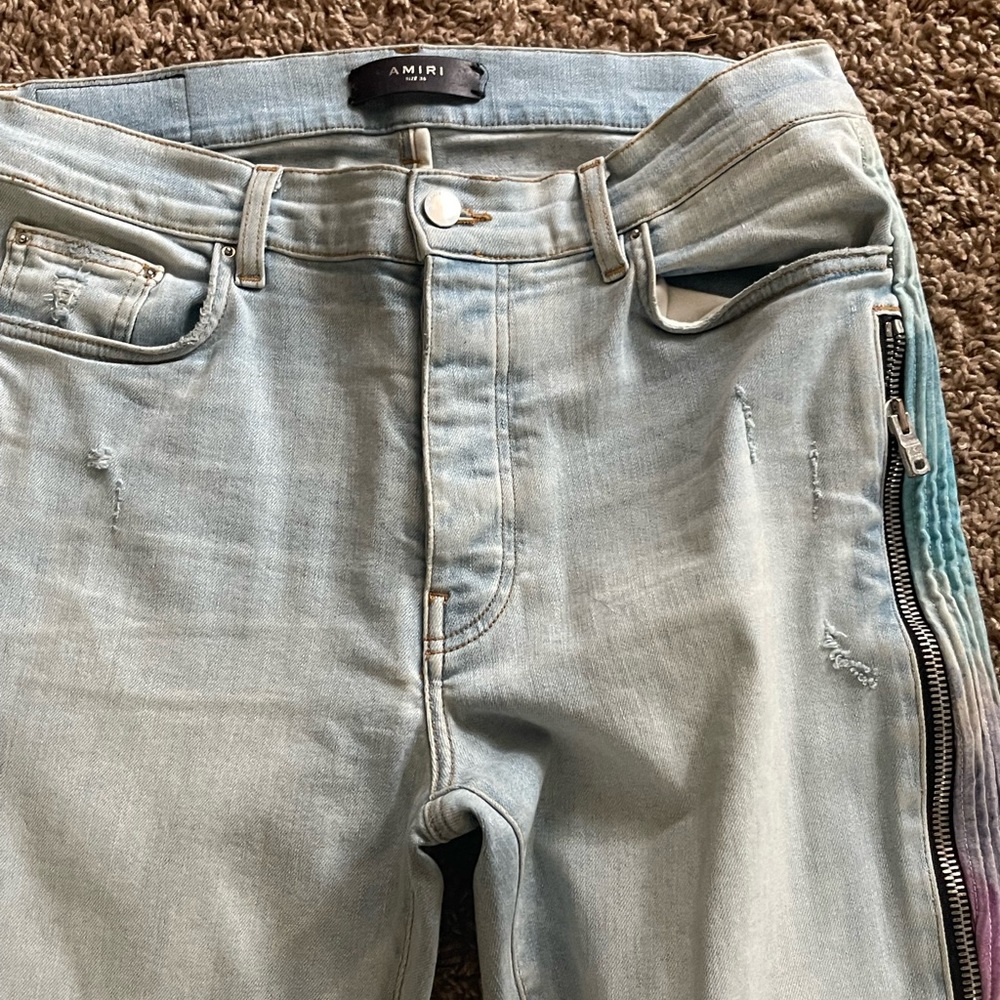 Amiri Size 36 Only Wore 1 Time Practically Brand … - image 2